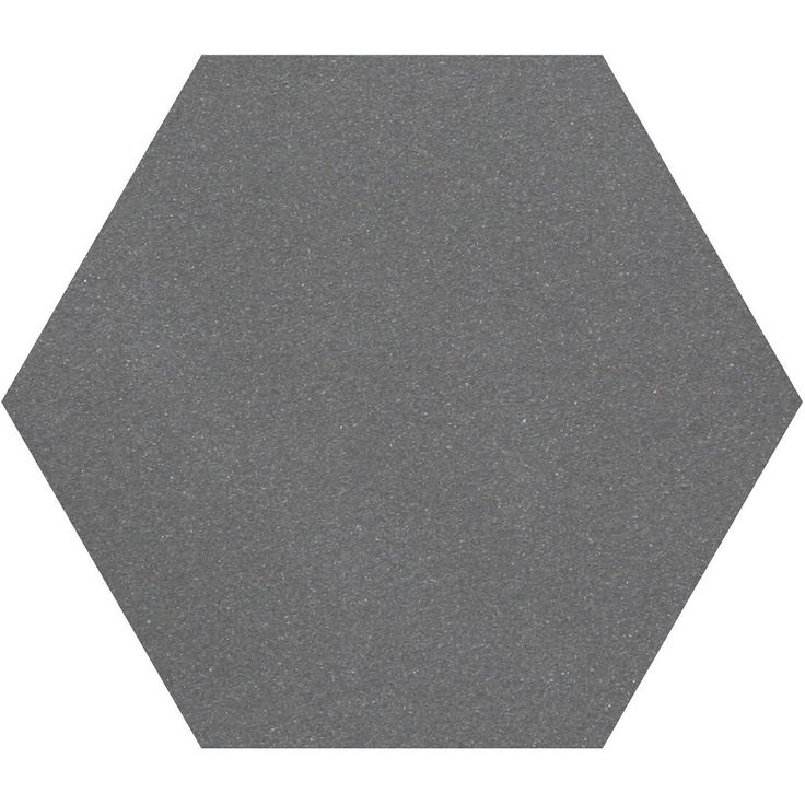 Lattialaatta Pukkila Natura 6-kulmainen Grafiitinharmaa, himmeä, sileä, 115x100mm