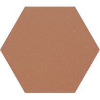 Lattialaatta Pukkila Natura 6-kulmainen Keskiruskea, himmeä, sileä, 115x100mm