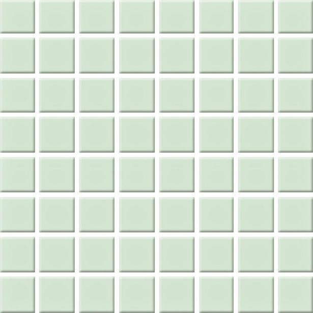 Mosaiikkilaatta Pukkila Color Water Green, himmeä, sileä, 22x22mm