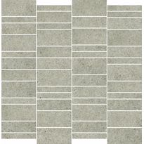 Mosaiikkilaatta Pukkila Deep mosaiikki Ash mattoncino, himmeä, sileä, 50x75mm