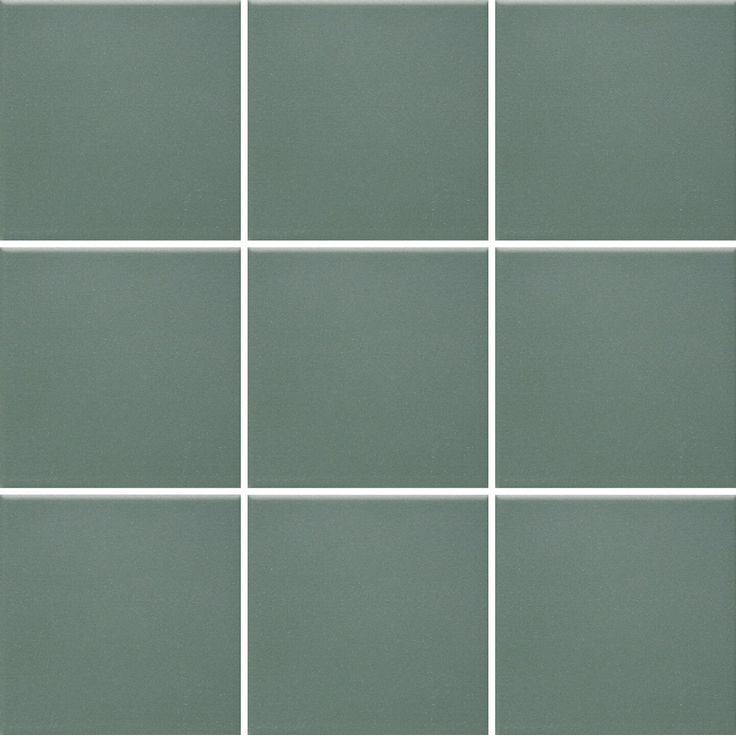 Lattialaatta Pukkila Natura Tummanvihreä, himmeä, sileä, 96x96mm, lasikuituverkossa