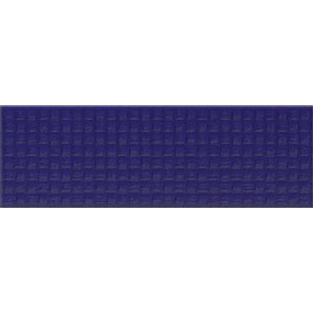 Kuviolaatta Pukkila Soho Cobalt blue, kiiltävä, struktuuri, 297x97mm