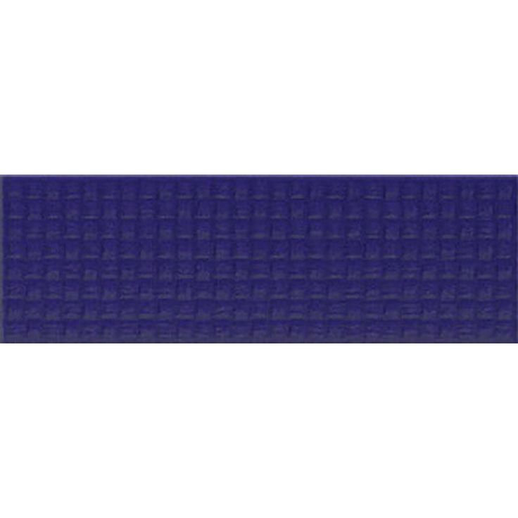 Kuviolaatta Pukkila Soho Cobalt blue, kiiltävä, struktuuri, 297x97mm