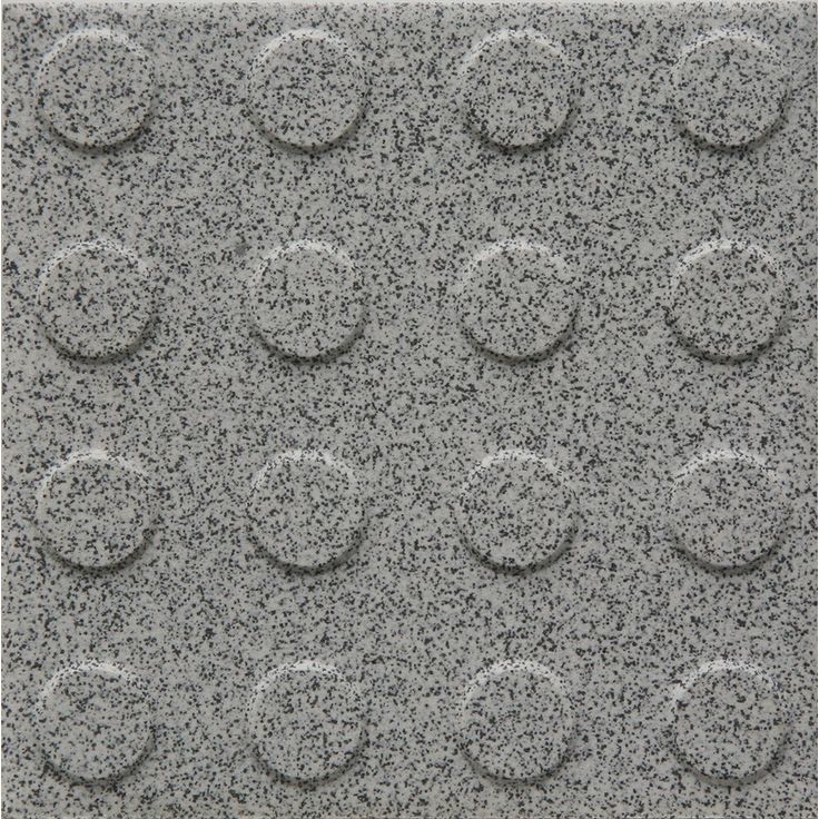 Lattialaatta Pukkila Natura Speckled White, himmeä, struktuuri, pyörönasta, 96x96mm