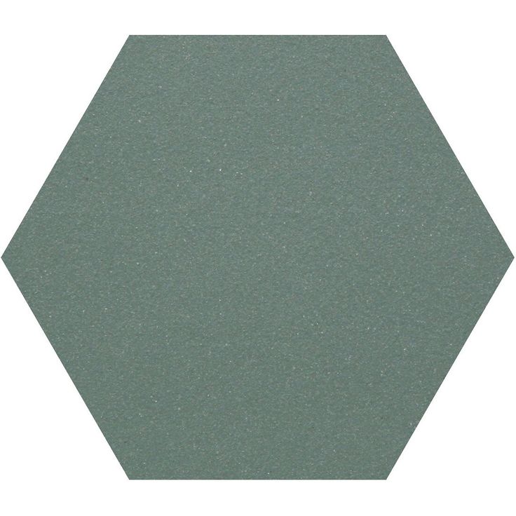 Lattialaatta Pukkila Natura 6-kulmainen Tummanvihreä, himmeä, sileä, 115x100mm
