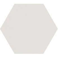 Lattialaatta Pukkila Natura 6-kulmainen Valkoinen, himmeä, sileä, 115x100mm