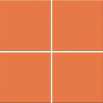 Lattialaatta Pukkila Color Tangerine, himmeä, sileä, 97x97mm