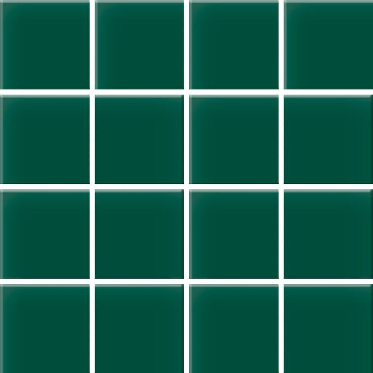 Mosaiikkilaatta Pukkila Color Victorian Green, himmeä, sileä, 47x47mm
