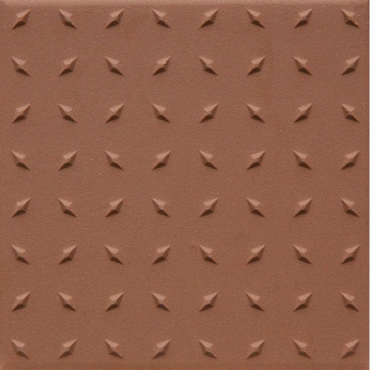 Lattialaatta Pukkila Natura Keskiruskea, himmeä, struktuuri, dd, 96x96mm
