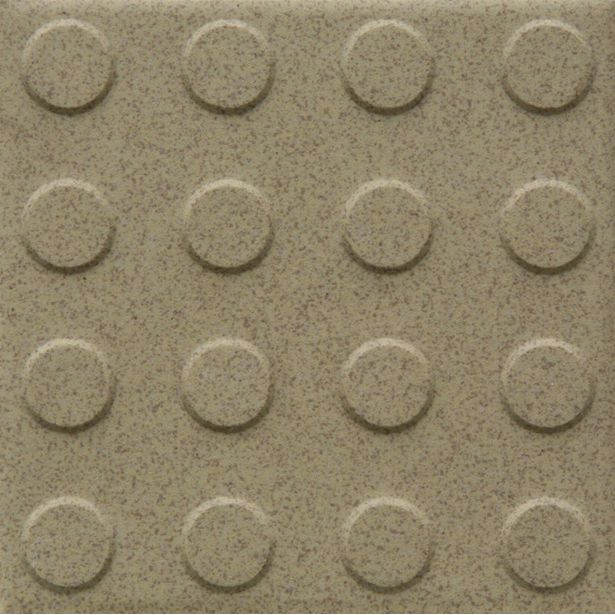 Lattialaatta Pukkila Natura Speckled Yellow, himmeä, struktuuri, pyörönasta, 96x96mm