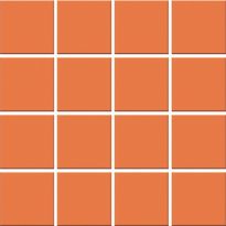 Mosaiikkilaatta Pukkila Color Tangerine, himmeä, sileä, 47x47mm