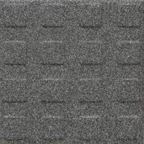 Lattialaatta Pukkila Natura Speckled Black-White, himmeä, struktuuri, neliönasta, 96x96mm
