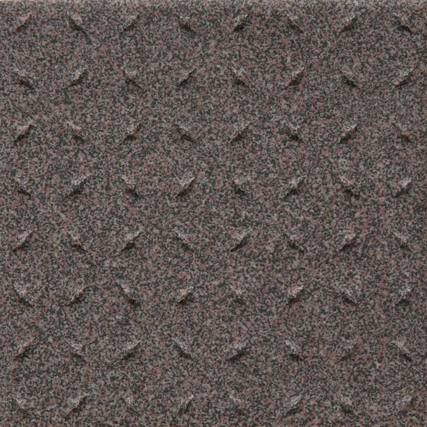 Lattialaatta Pukkila Natura Granite Burgundy, himmeä, struktuuri, dd, 96x96mm