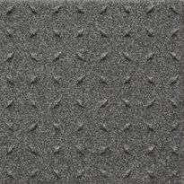 Lattialaatta Pukkila Natura Speckled Black-White, himmeä, struktuuri, dd, 96x96mm