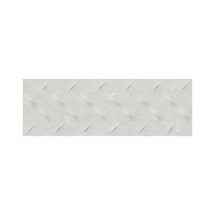 Seinälaatta Pukkila Paros 30x90cm 02 Ash Decora lasitettu kuviolaatta kohokuvioinen matta rektifioitu