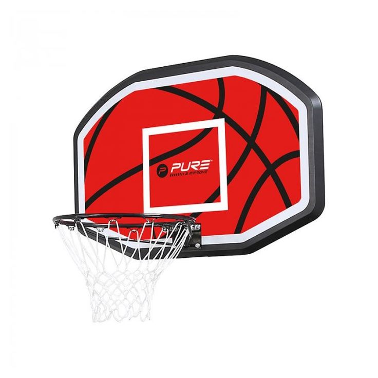 Koripallolevy Pure2Improve Basketball Backboard, seinäkiinnitys