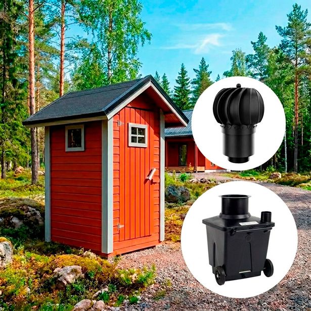Sopu-puucee Green Toilet 120 kompostikäymälällä