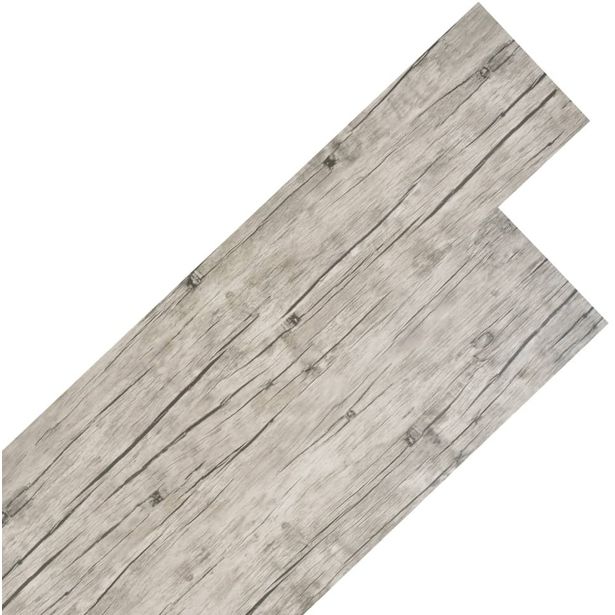 PVC lattialankut 5 26m² 2mm Kulunut tammi