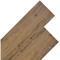 PVC-lattialankut 5,26m² 2mm Pähkinänruskea