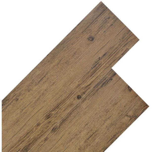 PVC lattialankut 5 26m² 2mm Pähkinänruskea