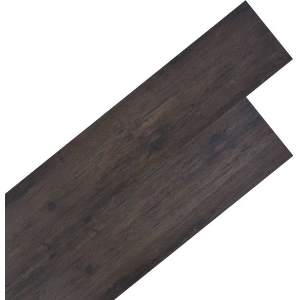 PVC lattialankut 5 26m² 2mm Tummanharmaa tammi