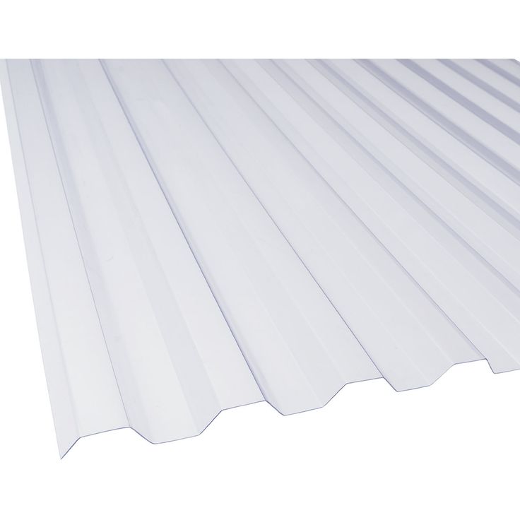 Valokate Keraplast PVC trapetsilevy, 1.0x1040x4000mm, kirkas