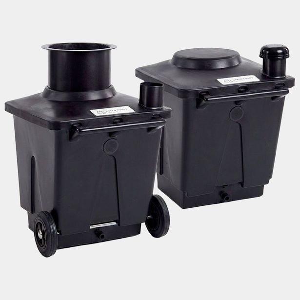 Kompostikäymälä Pikkuvihreä Green Toilet Family 120, vaihtosäiliöllä