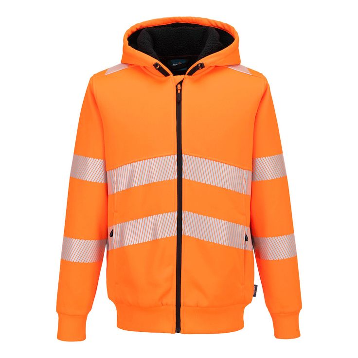 Vetoketjullinen talvihuppari Portwest PW321 Hi-Vis