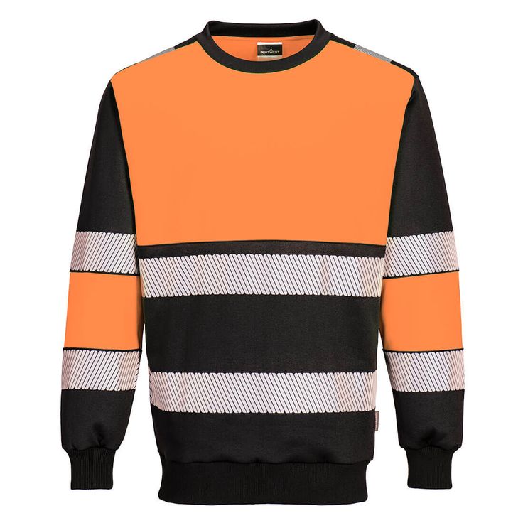 College-pusero Portwest PW376 Hi-Vis lk 1