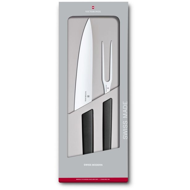 Paistiveitsisetti Victorinox Swiss Modern 2 osainen musta