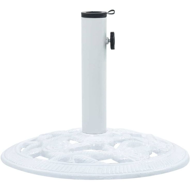 Päivänvarjon alusta valkoinen 9 kg 40 cm valurauta_1