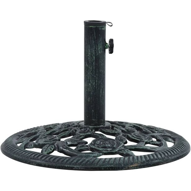Päivänvarjon alusta vihreä 9 kg 40 cm valurauta_1