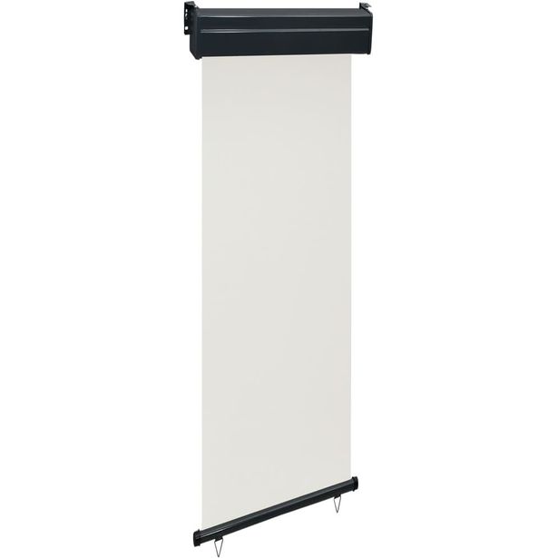 Parvekkeen sivumarkiisi 60x250 cm kerma_1