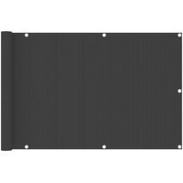 Parvekkeen suoja antrasiitti 90x500 cm hdpe