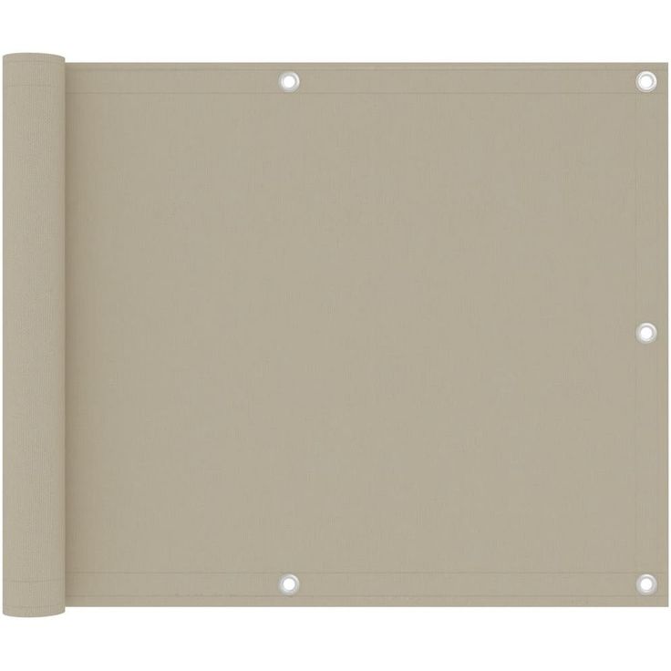 Parvekkeen suoja beige 75x300 cm oxford kangas_1