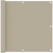 Parvekkeen suoja beige 90x300 cm oxford kangas