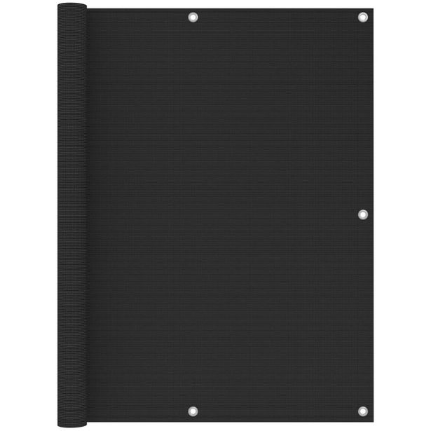 Parvekkeen suoja hdpe 120x500 cm antrasiitti_1