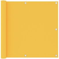 Parvekkeen suoja keltainen 90x300 cm oxford kangas