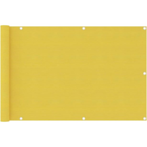 Parvekkeen suoja keltainen 90x400 cm hdpe_1