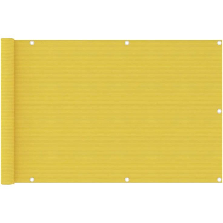 Parvekkeen suoja keltainen 90x400 cm hdpe_1