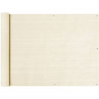 Parvekkeen suoja kerma 90x600 cm hdpe