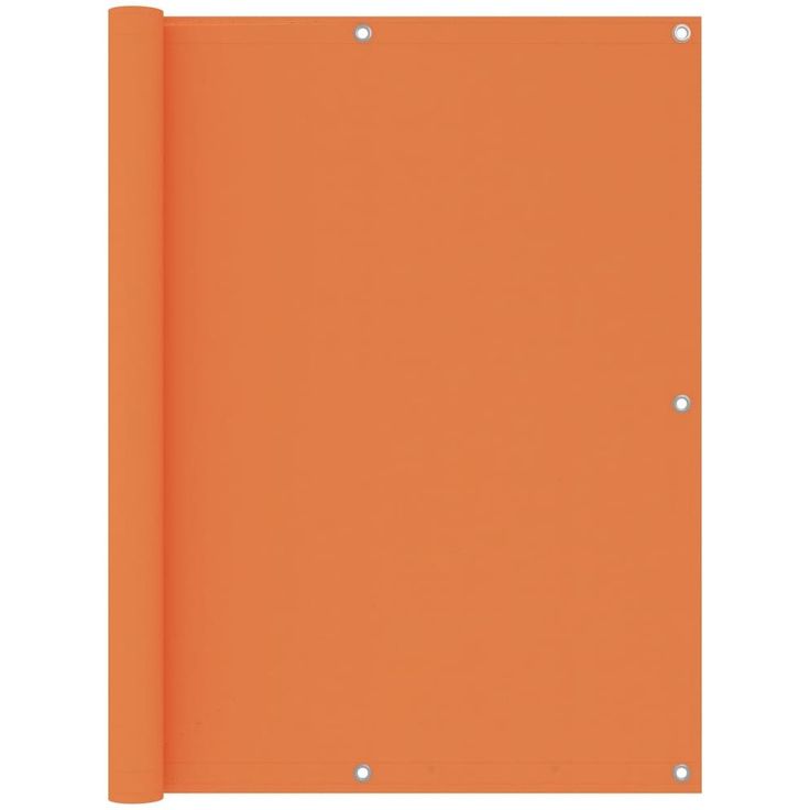 Parvekkeen suoja oranssi 120x600 cm oxford kangas_1