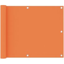 Parvekkeen suoja oranssi 75x400 cm oxford kangas