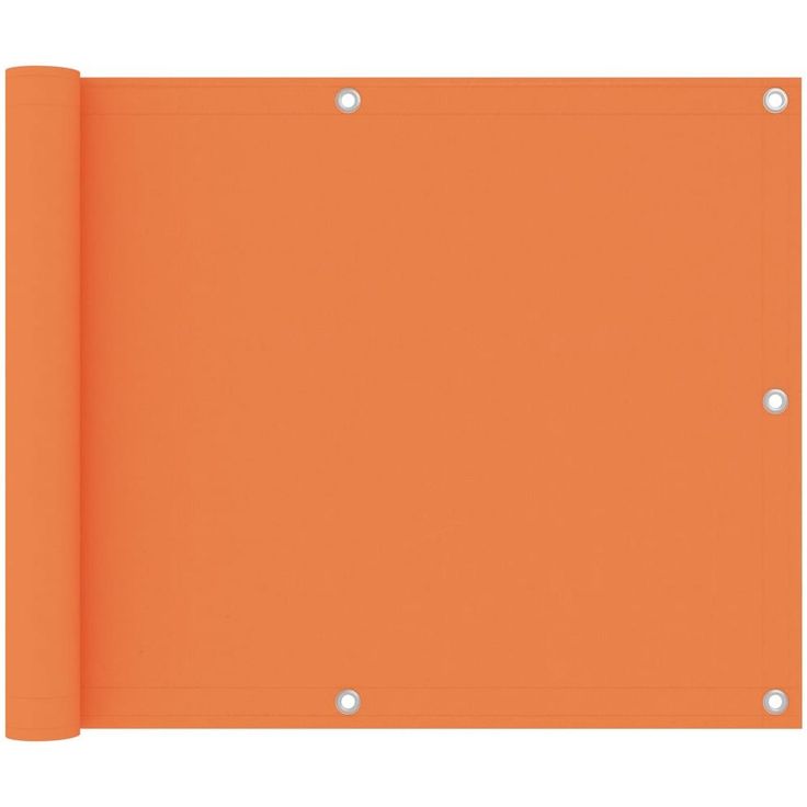 Parvekkeen suoja oranssi 75x500 cm oxford kangas_1