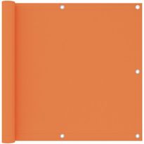 Parvekkeen suoja oranssi 90x400 cm oxford kangas