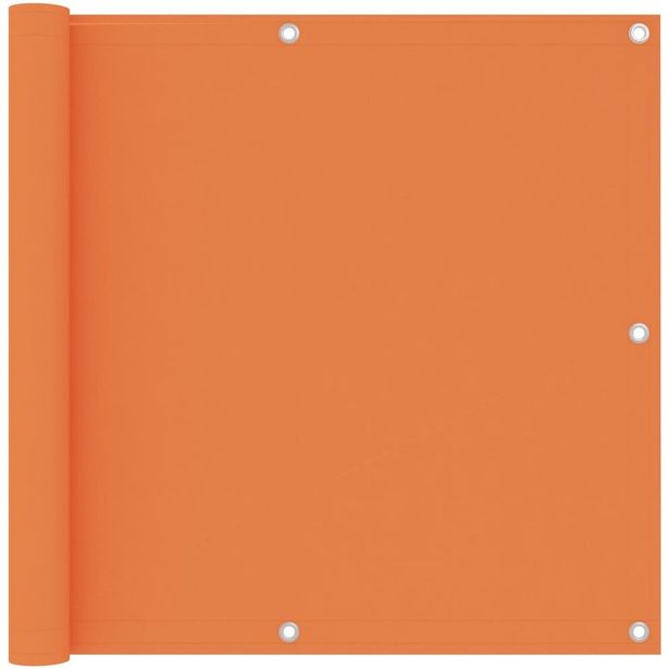 Parvekkeen suoja oranssi 90x400 cm oxford kangas_1