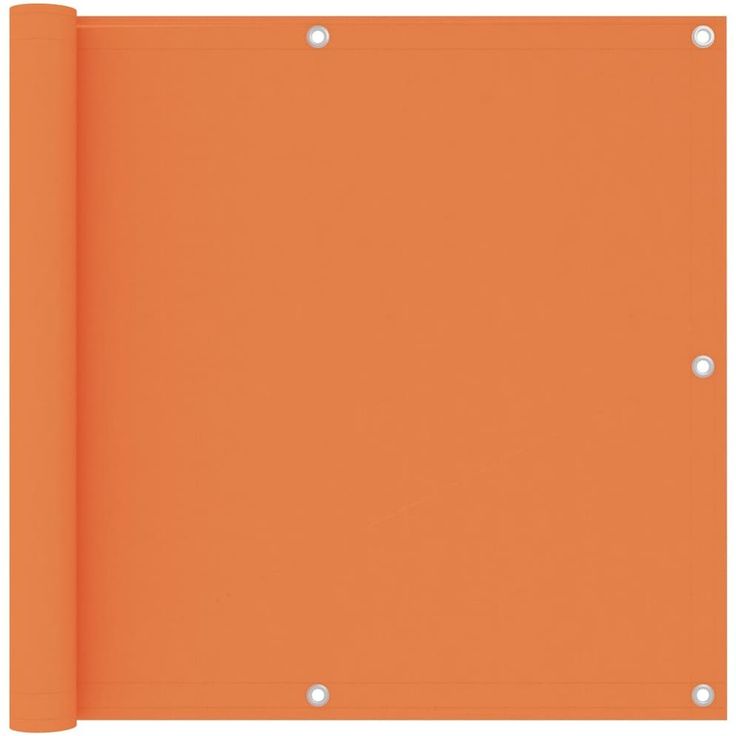 Parvekkeen suoja oranssi 90x600 cm oxford kangas_1