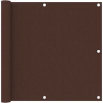 Parvekkeen suoja ruskea 90x300 cm oxford kangas