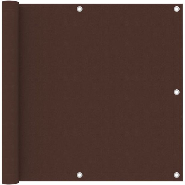 Parvekkeen suoja ruskea 90x300 cm oxford kangas_1