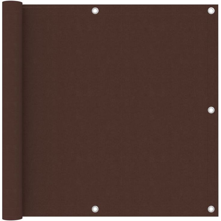 Parvekkeen suoja ruskea 90x600 cm oxford kangas_1